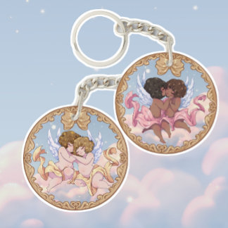 Bra Änglar Acrylic Keychain