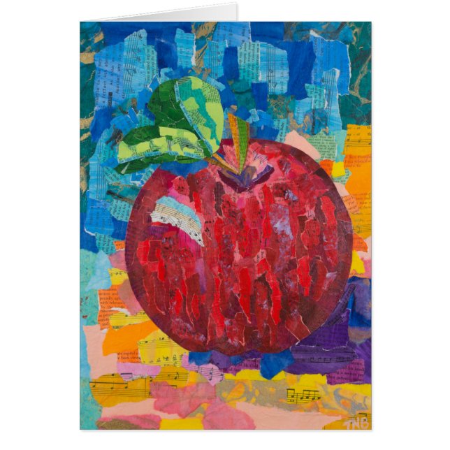 Bra Apple Hälsningskort (Framsidan)