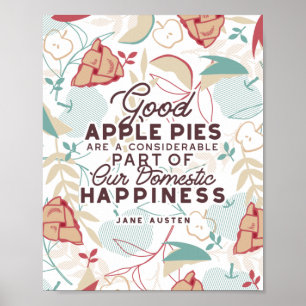 Bra Apple Paj-citat Poster