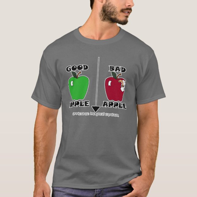 bra äppledåligaäpple tee shirt (Framsida)