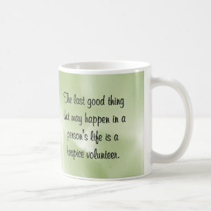 Bra arbeten av klosterhärbärgevolontären kaffemugg