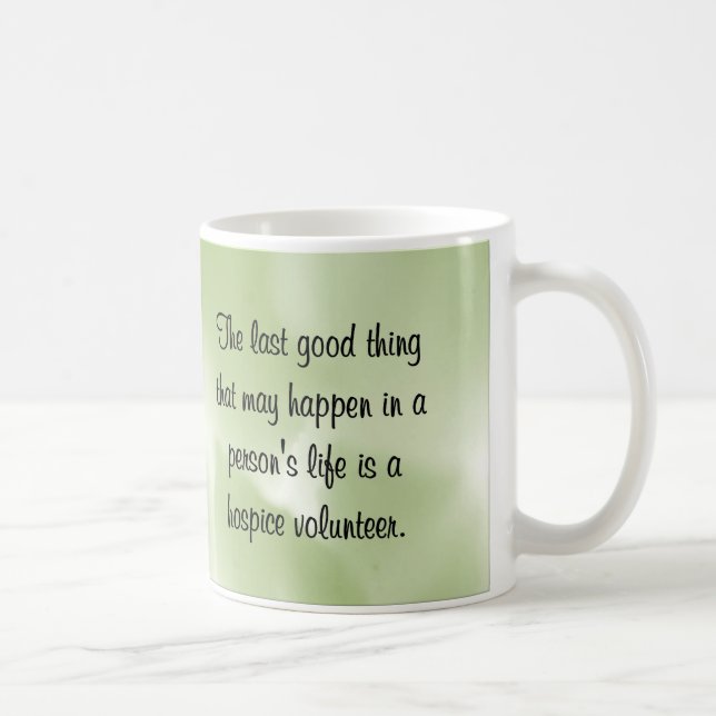 Bra arbeten av klosterhärbärgevolontären kaffemugg (Höger)