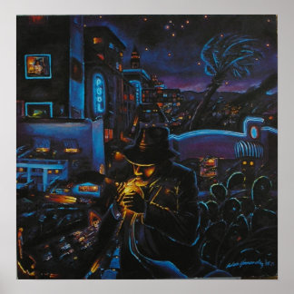 bra art print/'La Media Luna''-adan hernandez Poster