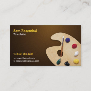Bra Artist Professionell Visitkort