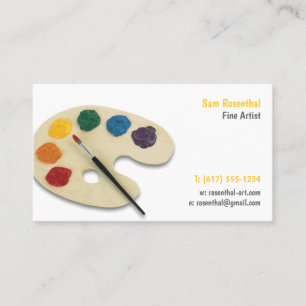 Bra Artist Professionell Visitkort
