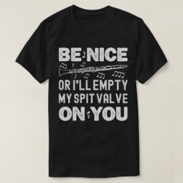 Bra att jag tömmer min Spit Valve Clarinet Player T Shirt