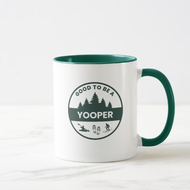 Bra att vara en Yooper-kaffe Mugg (Höger)