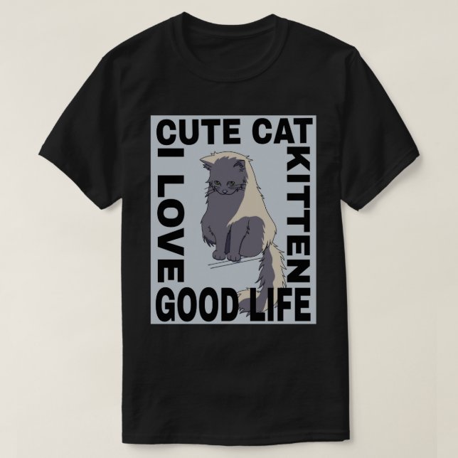Bra av katt t shirt (Design framsida)