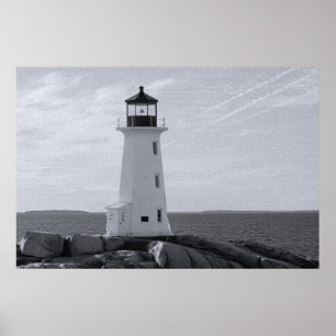 Bra av Peggy's Cove Lighthouse Poster