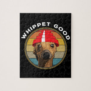 Bra av textavsnitt Funny 80s Music Hund design Pussel