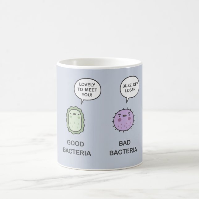 Bra Bacteria, Bad Bacteria Kaffemugg (Center)