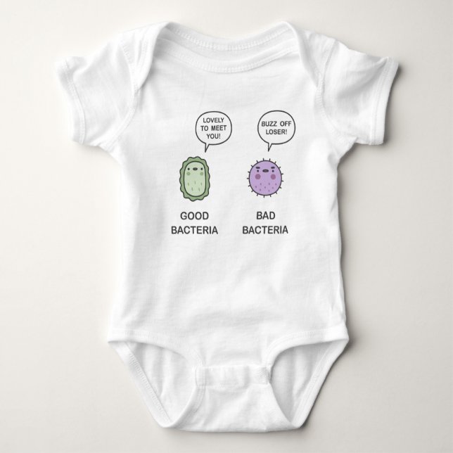 Bra Bacteria, Bad Bacteria T Shirt (Framsida)