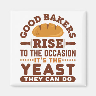 Bra Bakers Quote Baking Yast Funny Pun Magnet