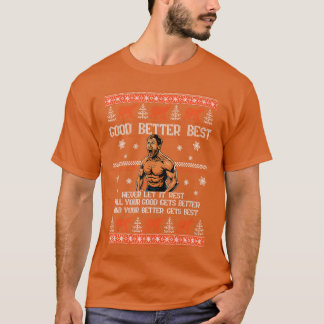 Bra Bättre Bäst Låt Aldrig Det Vila Motivationsbjö T Shirt