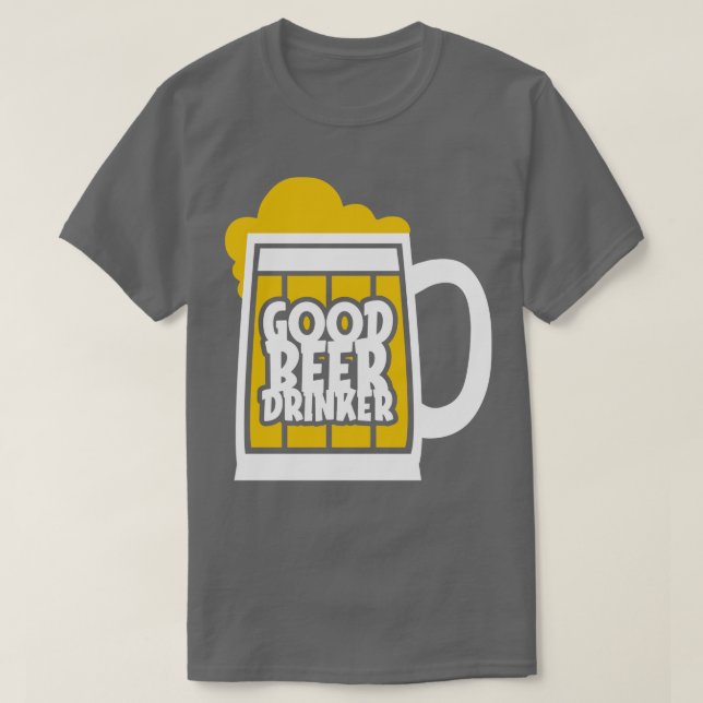 Bra Beer Drinker 1 T Shirt (Design framsida)