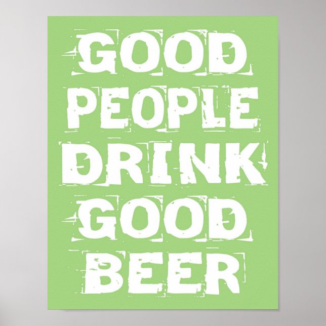 Bra Beer Poster (Framsidan)