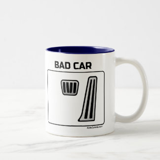 Bra bil dålig bil Två-Tonad mugg