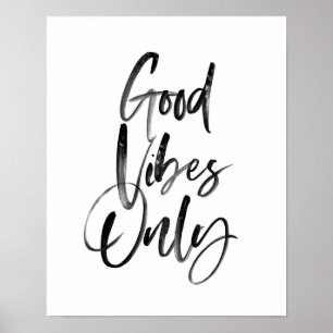 Bra bilder Endast typografi av bilder Poster