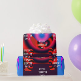 BRA BIRTH DAY_Gift_RED_GRÅTT_BLUE_BLACK Presentpapper