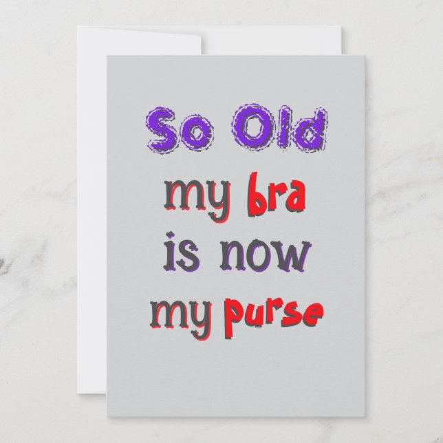 Bra blir Purse-inbjudan Inbjudningar (Framsida)