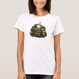 Bra böcker Bra kaffe Bra humör Mysig läsare T Shirt