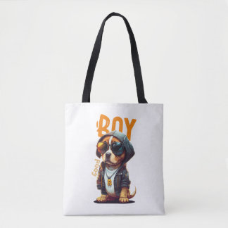 Bra Boy Hund Cute Puppy Tygkasse