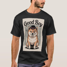Bra Boy Hund med Bowlareare Hat