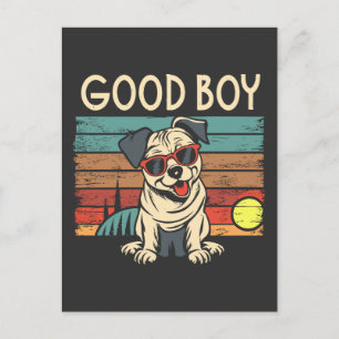 Bra Boy Hund Vykort