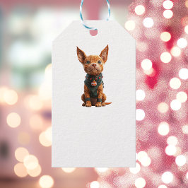 Bra Boy Hund White Gift Märkres Presentetikett