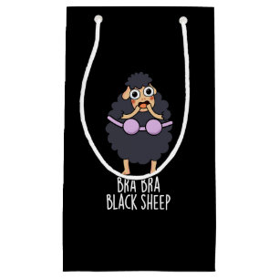 Bra-bra Black Sheep Funny Animal Pun Mörk BG