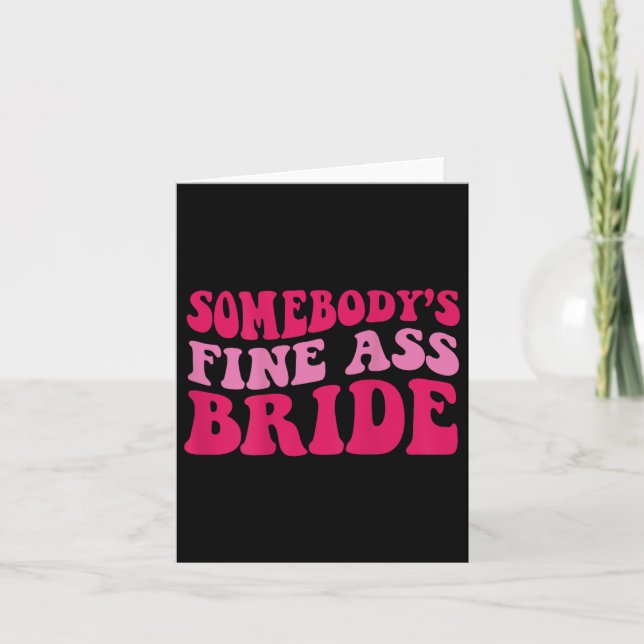 Bra Bride Sombodys Kort (Framsida)