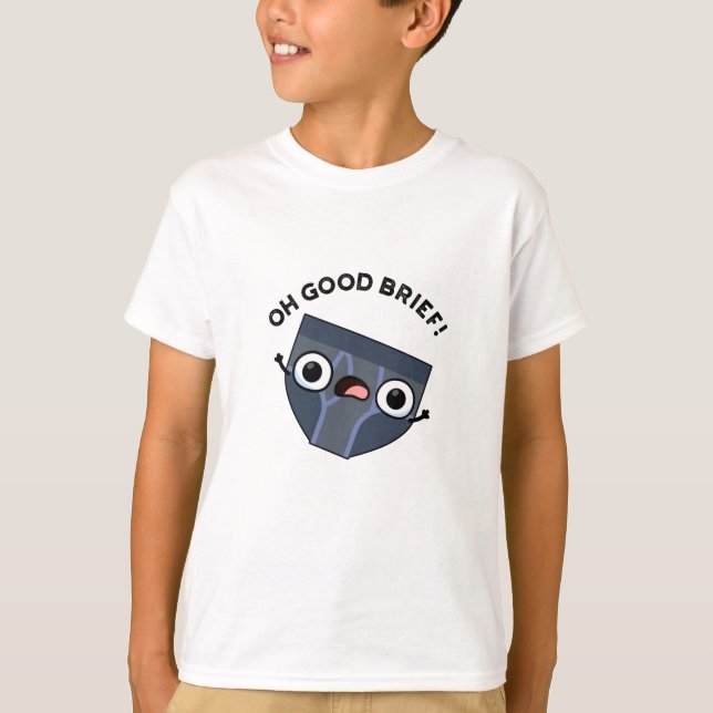 Bra Brief Funny Underwear Pun T Shirt (Framsida)