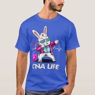 Bra Bunny Nurse Dab CNA Life Glad påsk Day T Shirt
