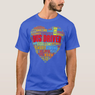Bra Buss-drivrutin - kvalitetssteg Typografi - kom T Shirt