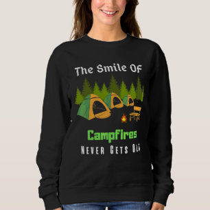 Bra campingcitat Leendet från lägereldar Försvinne T Shirt