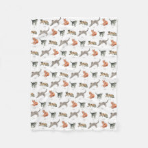 Bra Cats Flebit Blanket