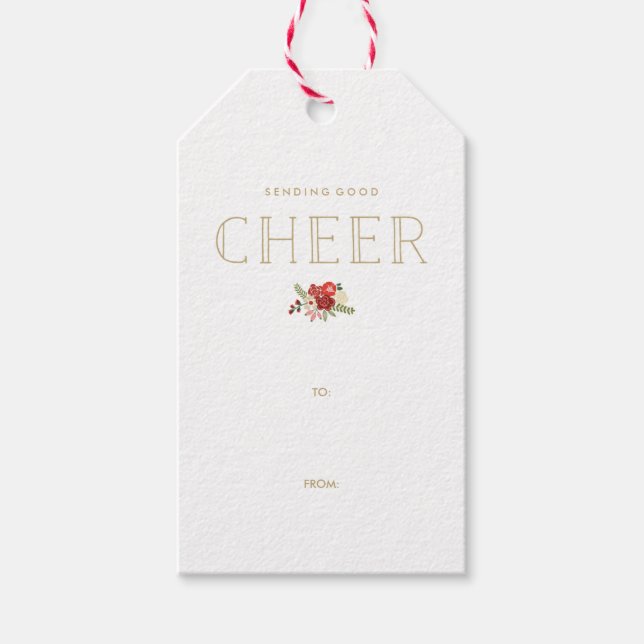 Bra Cheer Presentetikett (Framsidan)