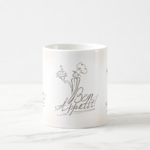Bra Chef säger Bon Appetit! Kaffemugg