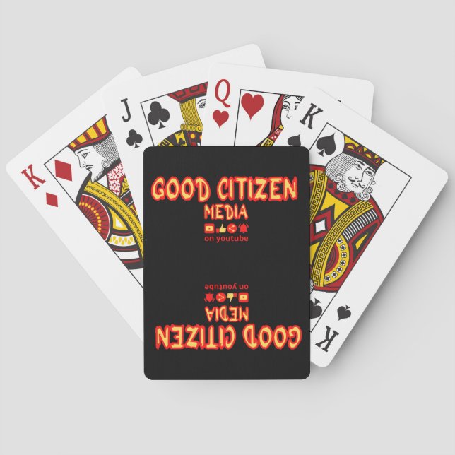 BRA CITIZEN MEDIA merch Casinokort (Baksidan)