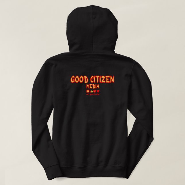 BRA CITIZEN MEDIA merch Hoodie (Design baksida)