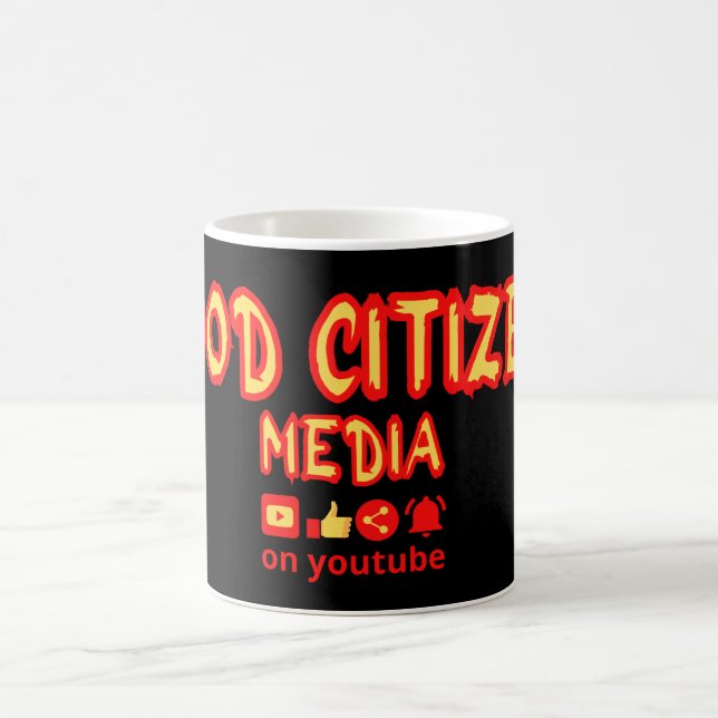 BRA CITIZEN MEDIA merch Kaffemugg (Center)