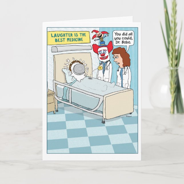 Bra, Clown Doktor, kom bra Kort (Framsida)