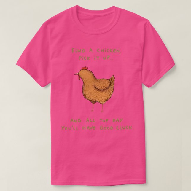 Bra Cluck T Shirt (Design framsida)