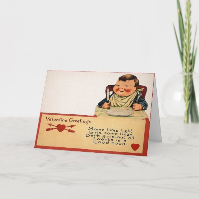 Bra Cook Valentines Dag-kort Helgkort (Framsida)