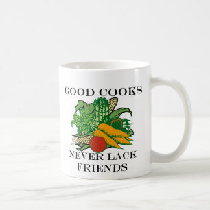 Bra Cooks saknar aldrig vänner Kaffemugg