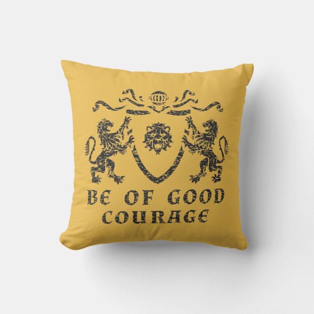 Bra Courage Blazon Dekorativ kudde (Framsida)