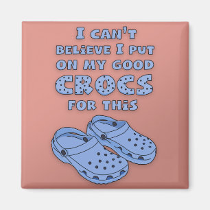 Bra Crocs magnet