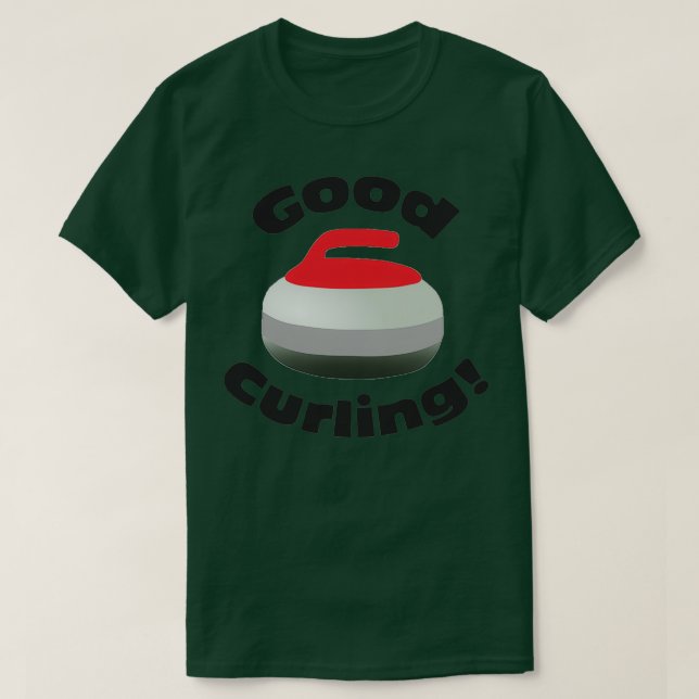 Bra Curling T Shirt (Design framsida)