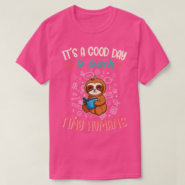 Bra Dag för att lära sig småbarnslärare 2 T Shirt (Design framsida)