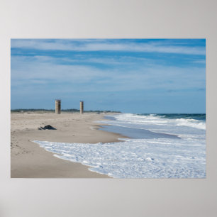 Bra dag i RehoBåde Beach Poster